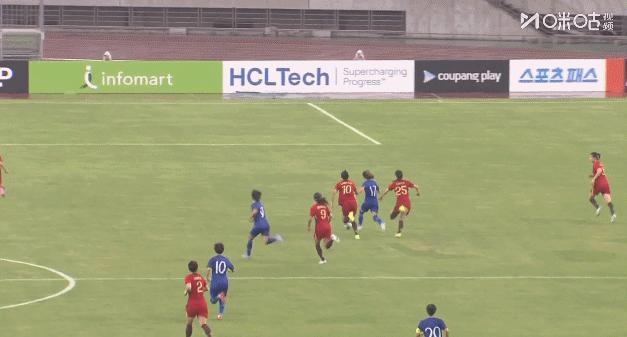 中国女足4-2中国台北 邵子钦梅开二度助胜